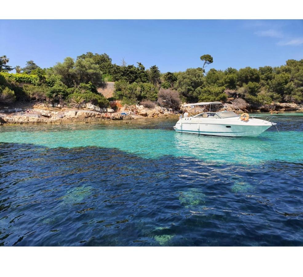 T2 A/C Cote D'Azur, Piscine, Plage A 350M, Wifi Vallauris Exterior photo